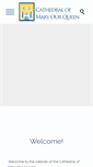 Mobile Screenshot of cathedralofmary.org